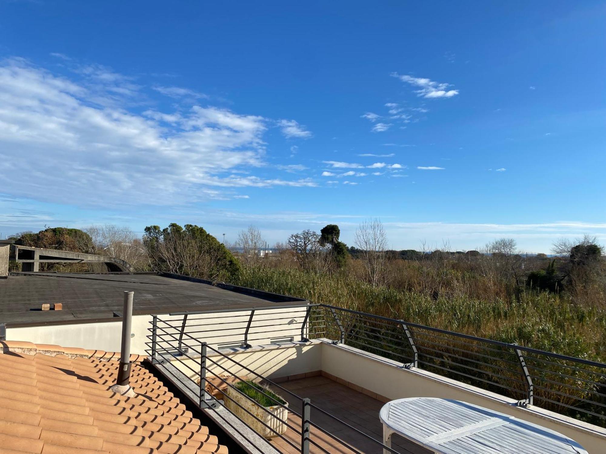 Ferienwohnung La Terrazza Sul Tetto Porto San Giorgio Exterior foto