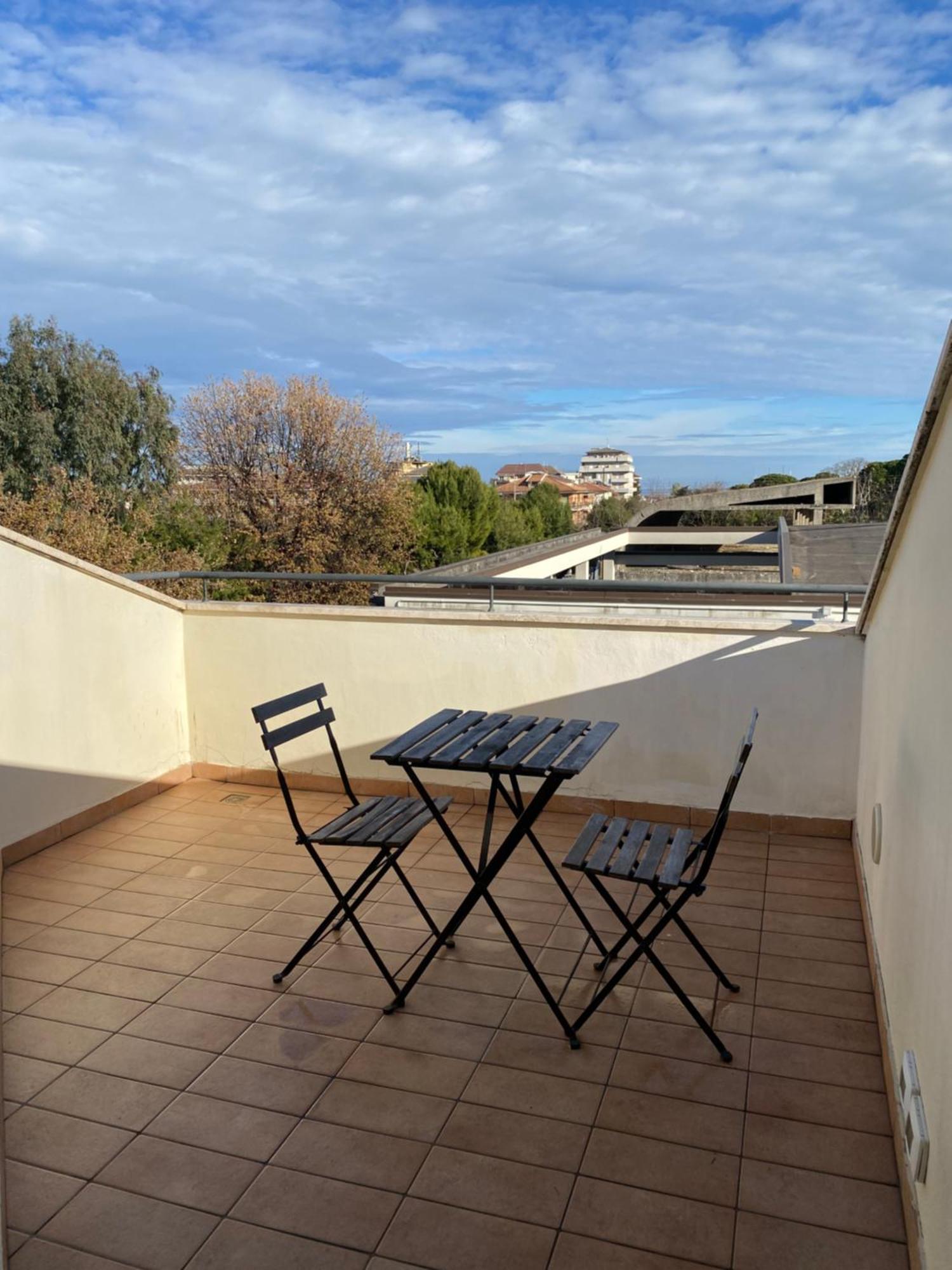 Ferienwohnung La Terrazza Sul Tetto Porto San Giorgio Exterior foto