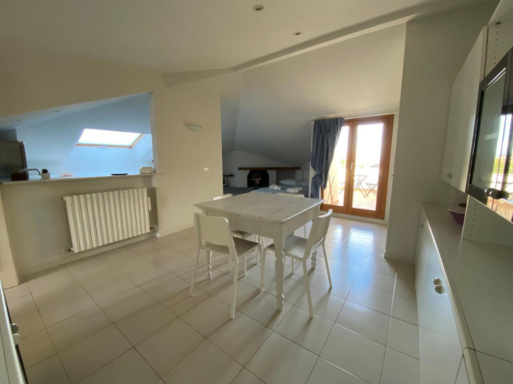 Ferienwohnung La Terrazza Sul Tetto Porto San Giorgio Exterior foto